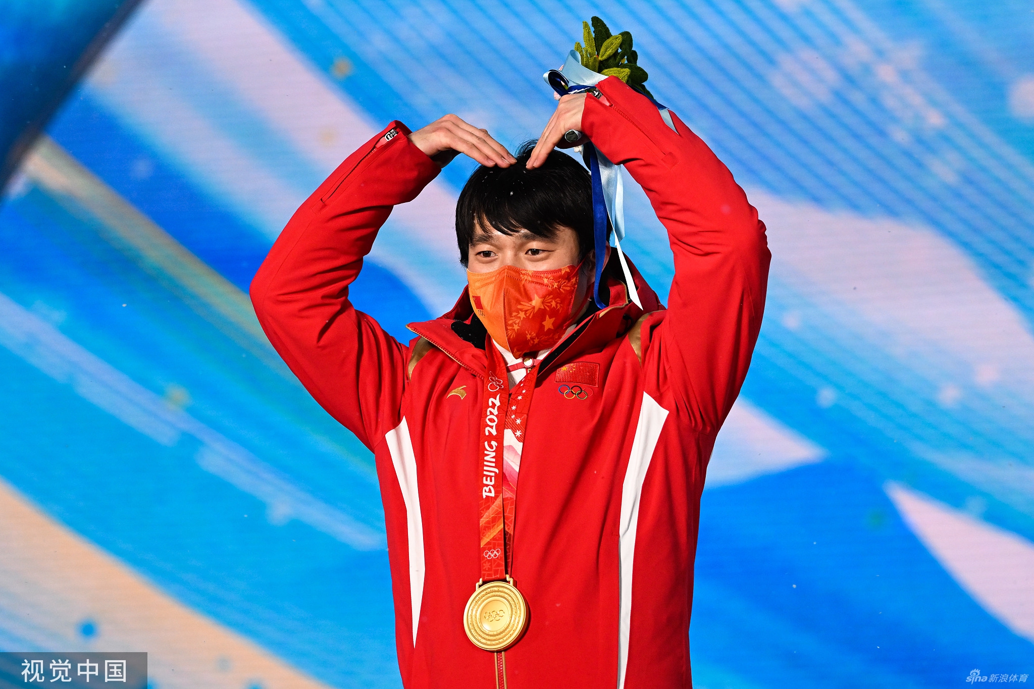 13 金牌 齐广璞 自由式滑雪男子空中技巧