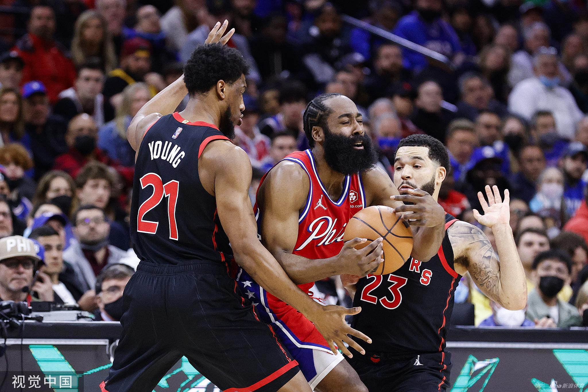 [NBA季后赛]猛龙97-112负76人