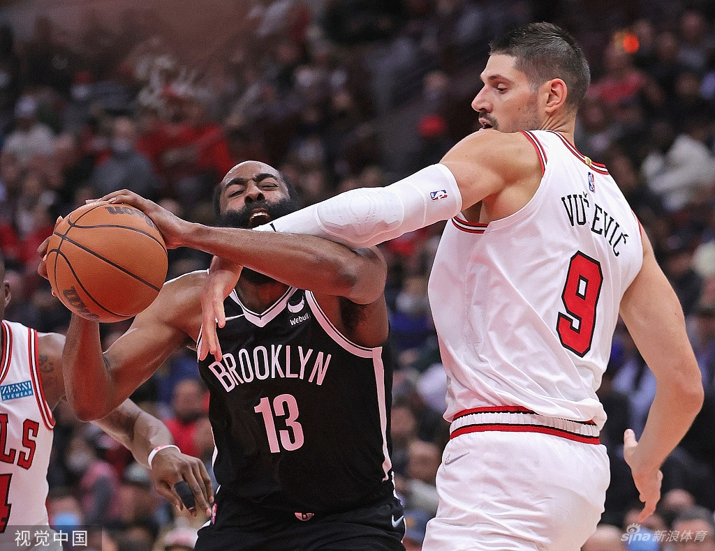 [NBA]篮网95-118公牛 杜兰特空砍38分