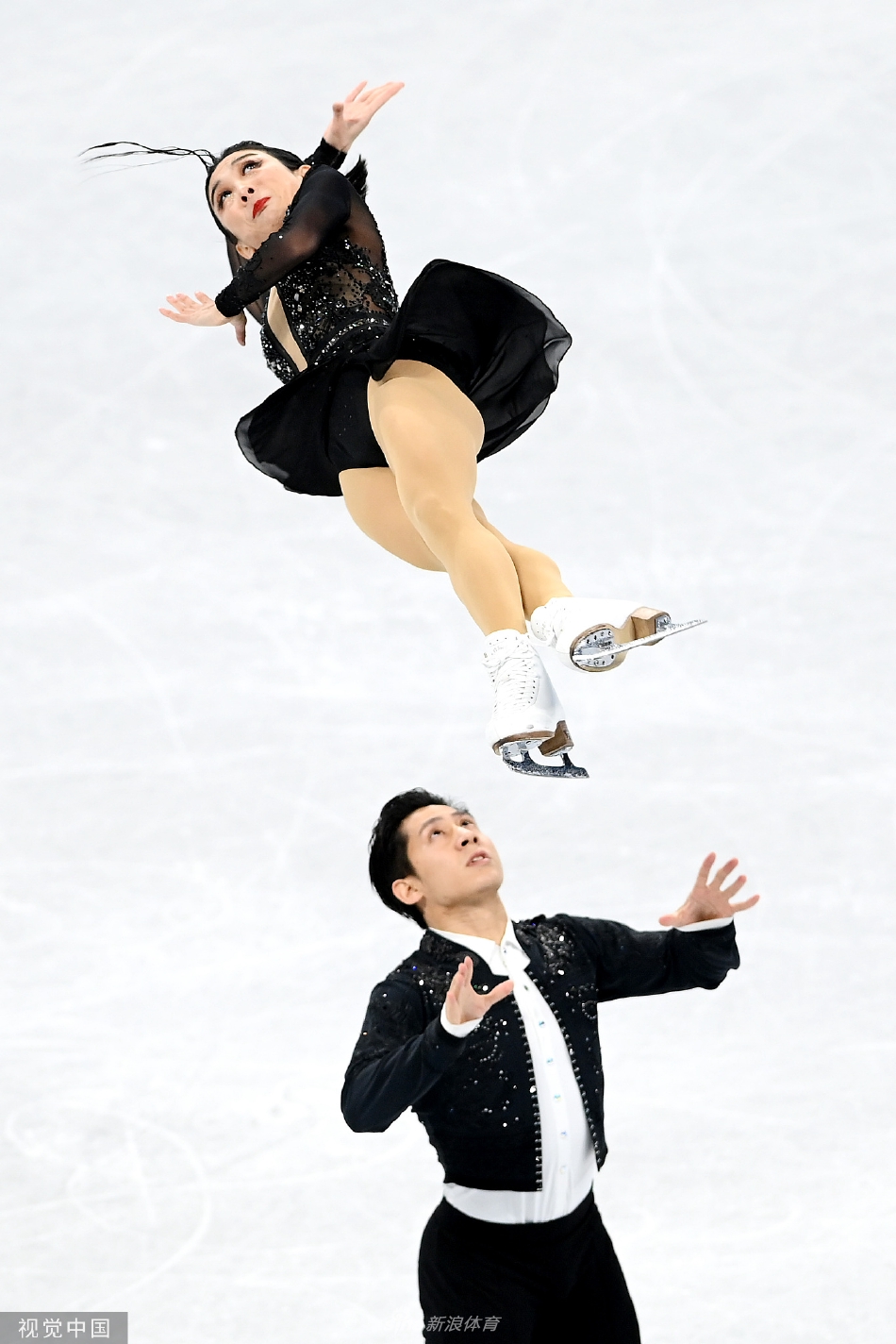 [冬奥花滑]隋文静/韩聪团体赛双人短节目第一