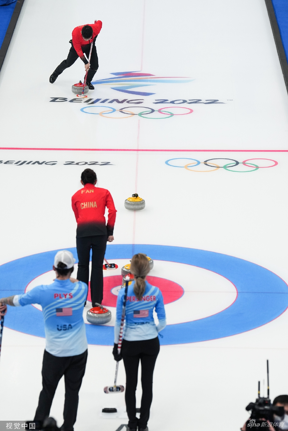 [冰壶混双]范苏圆/凌智5-7负美国组合