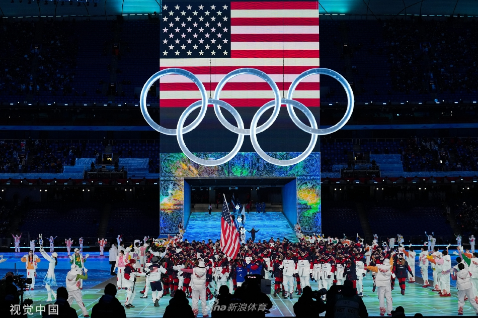 2022北京冬奥会开幕式各国运动员入场