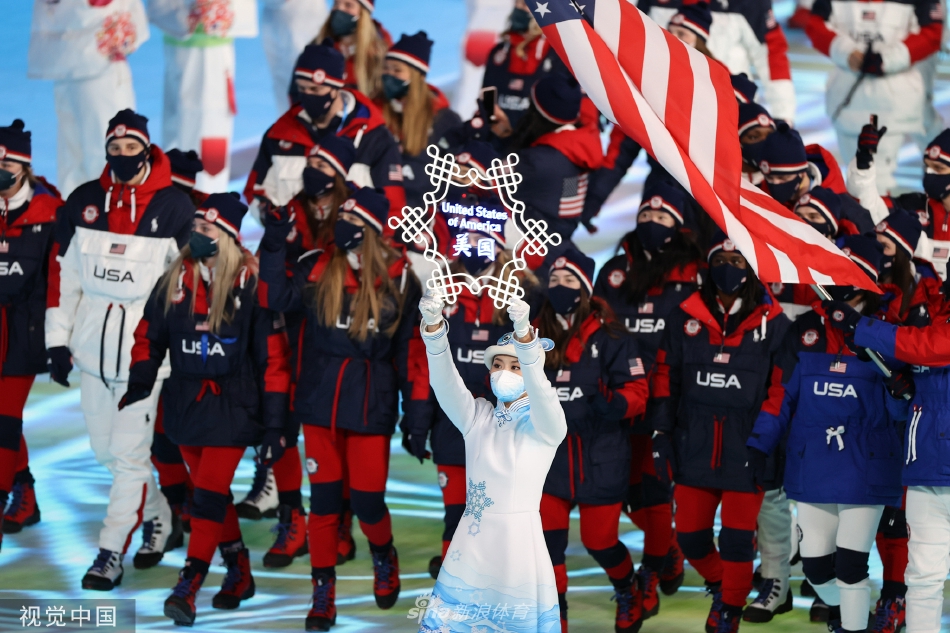 2022北京冬奥会开幕式各国运动员入场