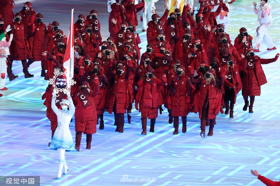 2022北京冬奥会开幕式各国运动员入场