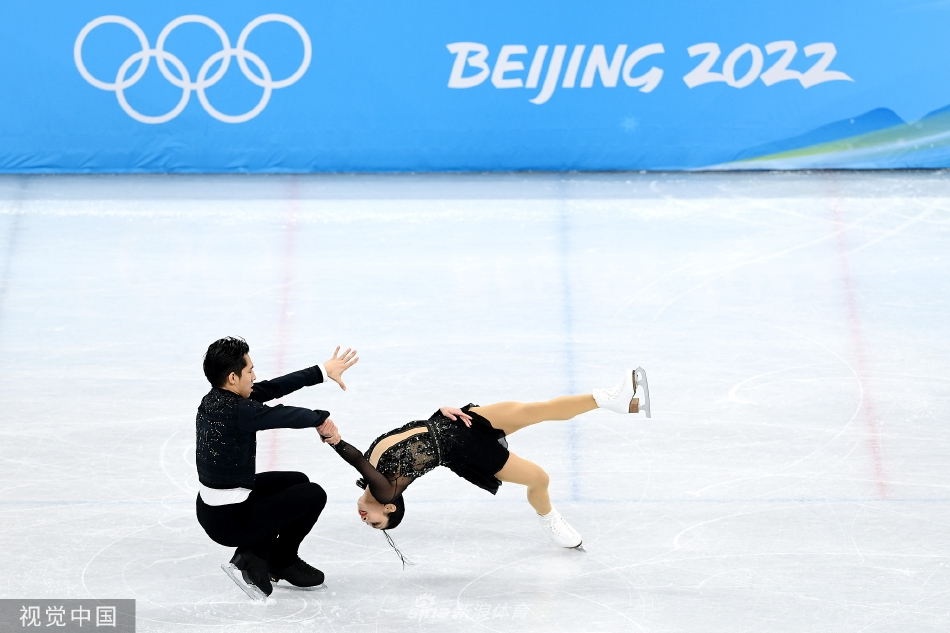 [冬奥花滑]隋文静/韩聪团体赛双人短节目第一