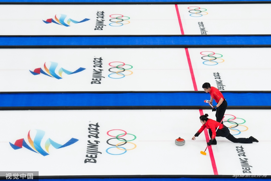 [冰壶混双]范苏圆/凌智5-7负美国组合