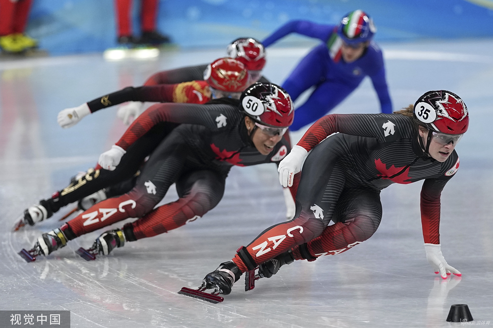 速滑女子500米决赛张雨婷获第四