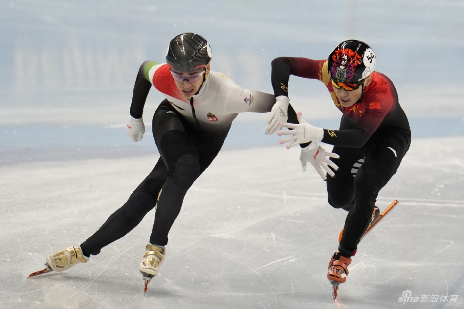 新浪直击速滑1000米任子威夺中国第二金