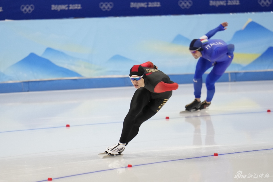 新浪直击速滑男子1500米宁忠岩获第7