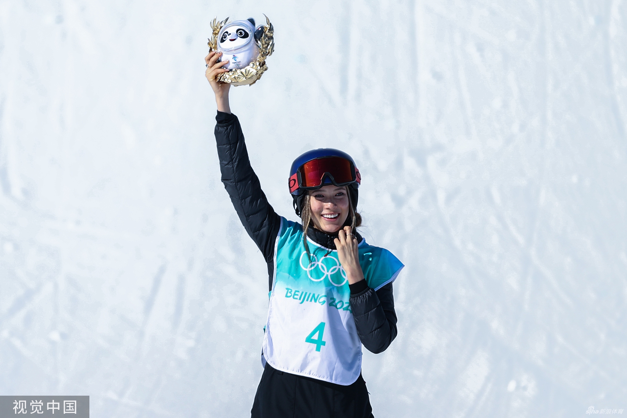 中国冬奥第三金！大跳台谷爱凌夺冠