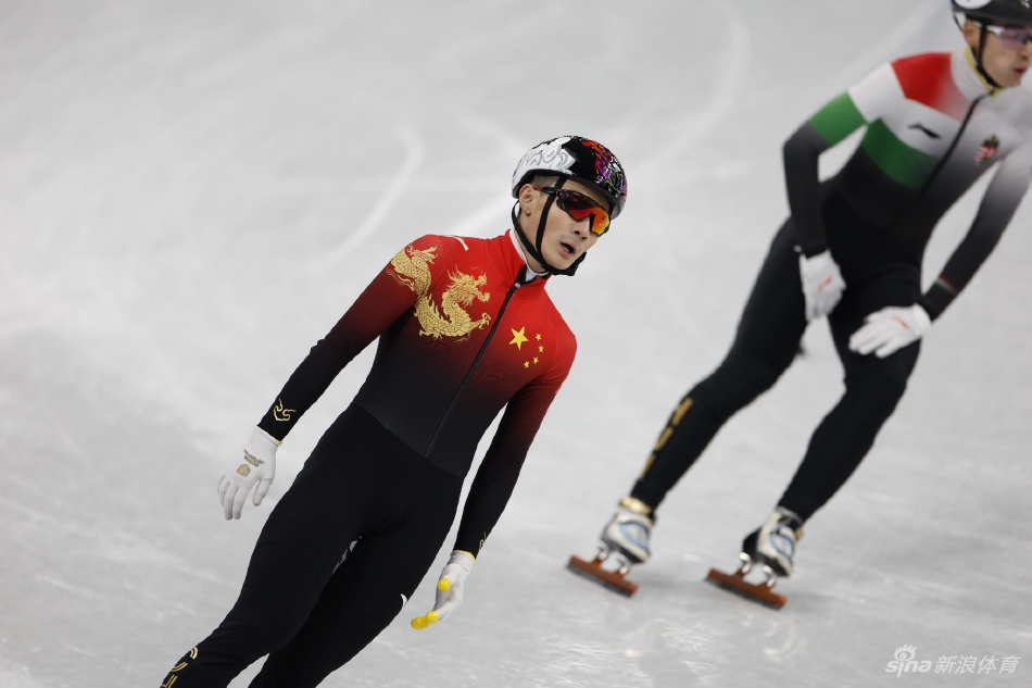 速滑1500米张添翼无缘半决赛 孙龙小组第四