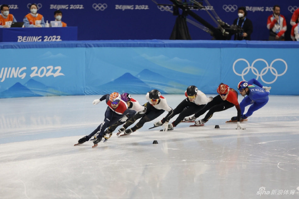 速滑1500米张添翼无缘半决赛 孙龙小组第四