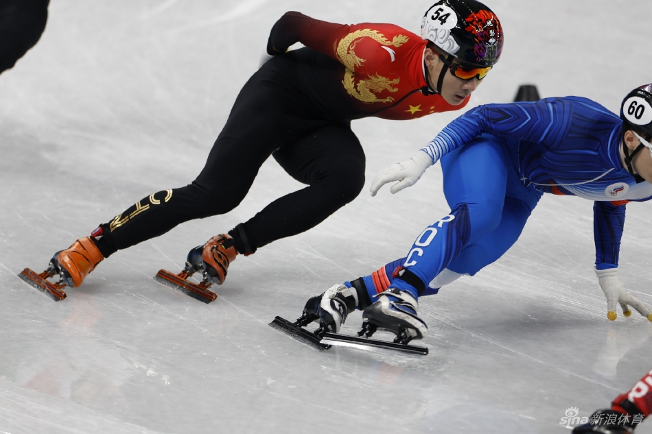 速滑1500米张添翼无缘半决赛 孙龙小组第四