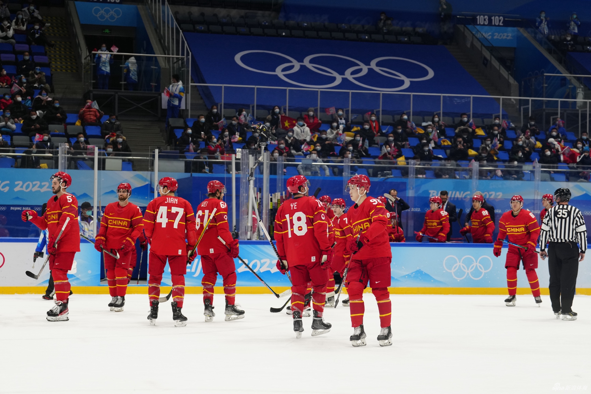 [男子冰球小组赛]中国Vs加拿大