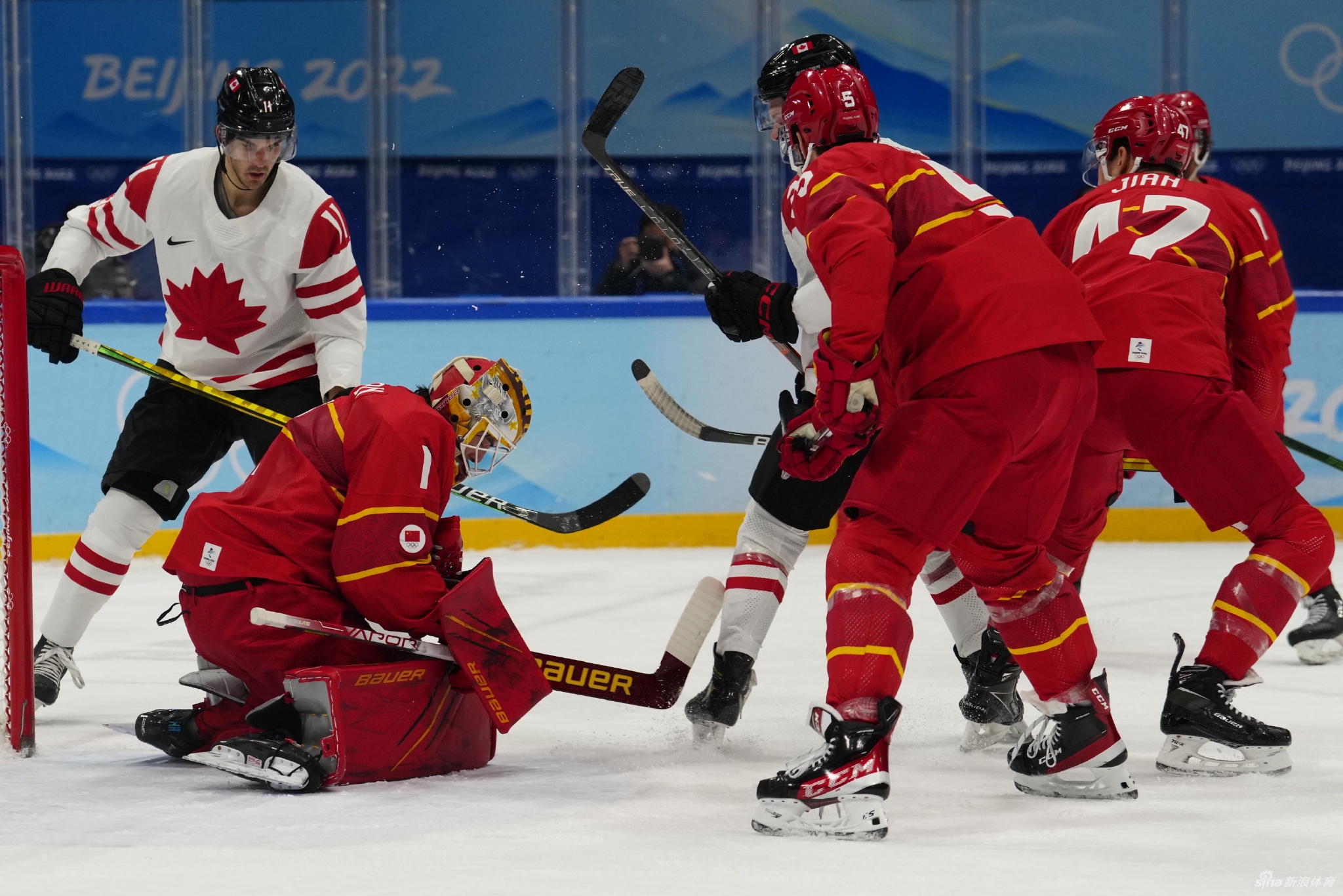 [男子冰球小组赛]中国Vs加拿大