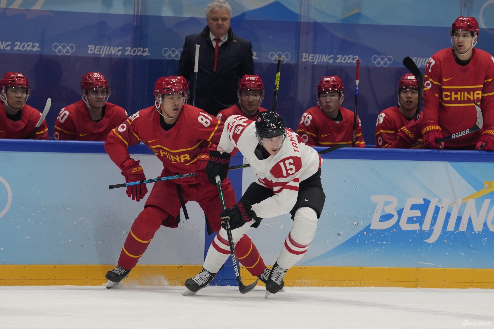 [男子冰球小组赛]中国Vs加拿大