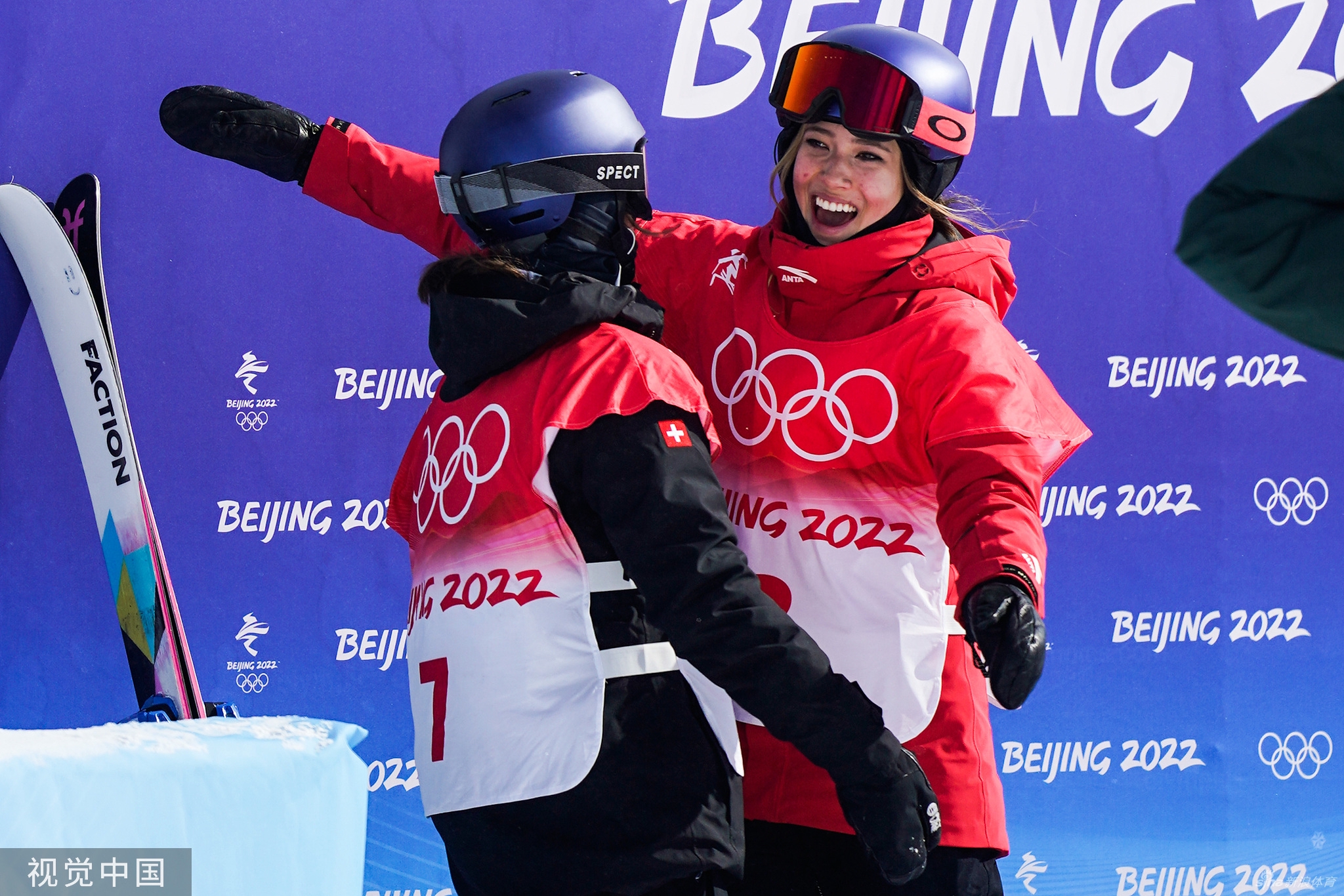 女子坡面障碍技巧谷爱凌摘银