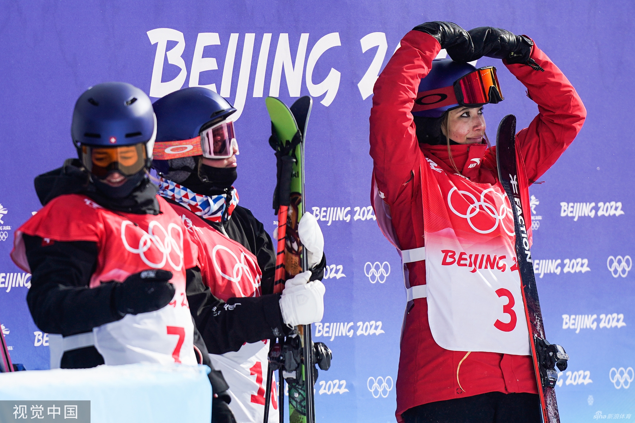 女子坡面障碍技巧谷爱凌摘银