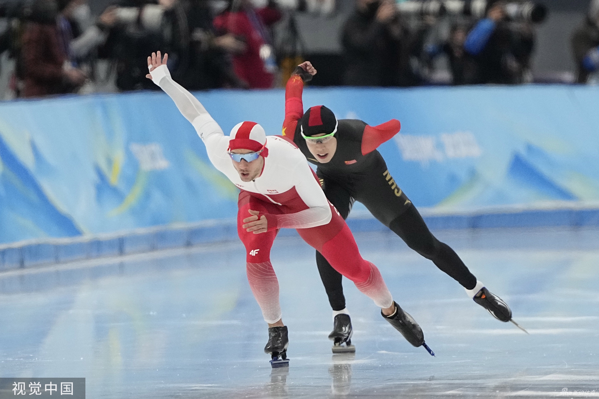 速滑男子1000米廉子文获得第19名