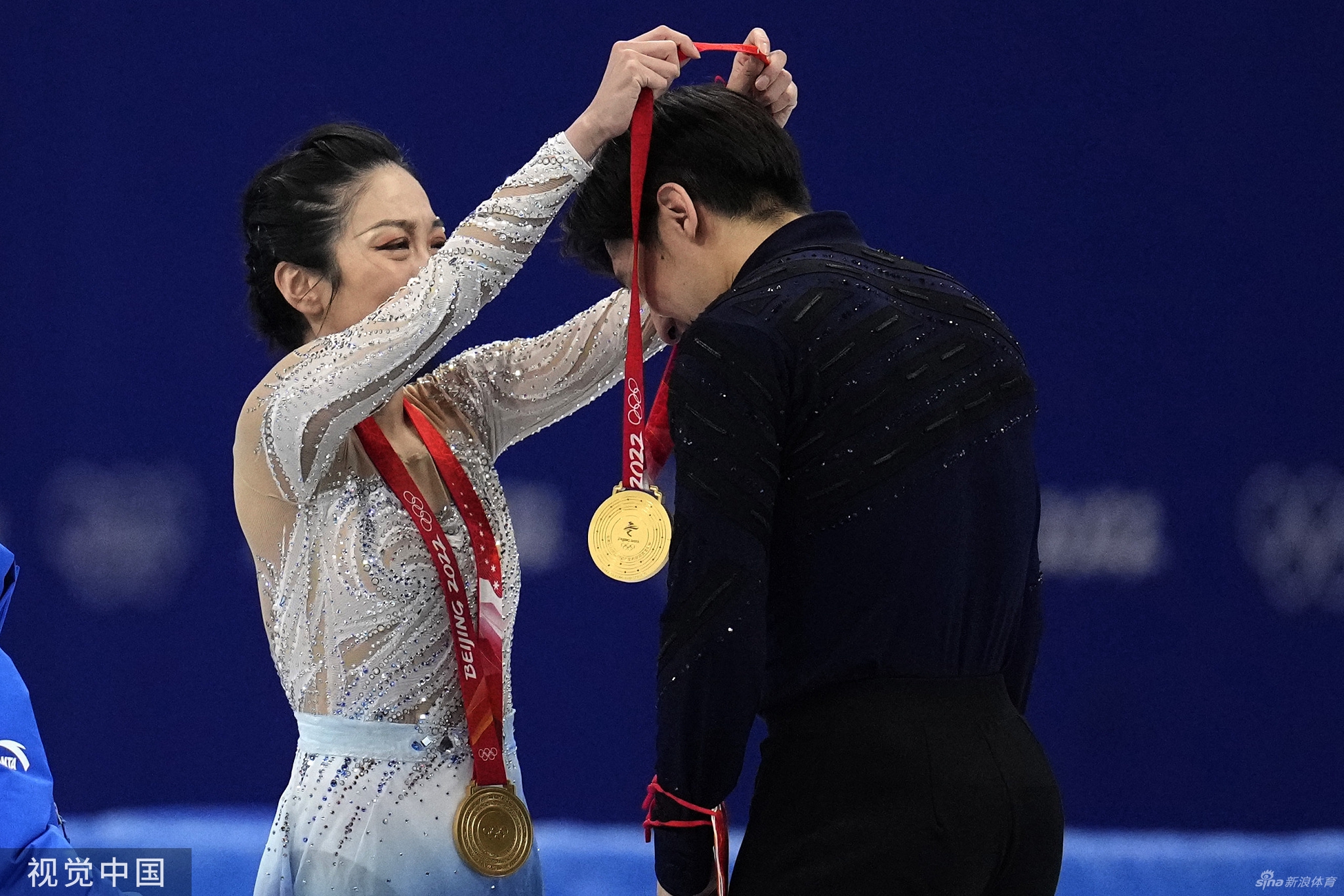 中国第9金！隋文静/韩聪双人滑夺金