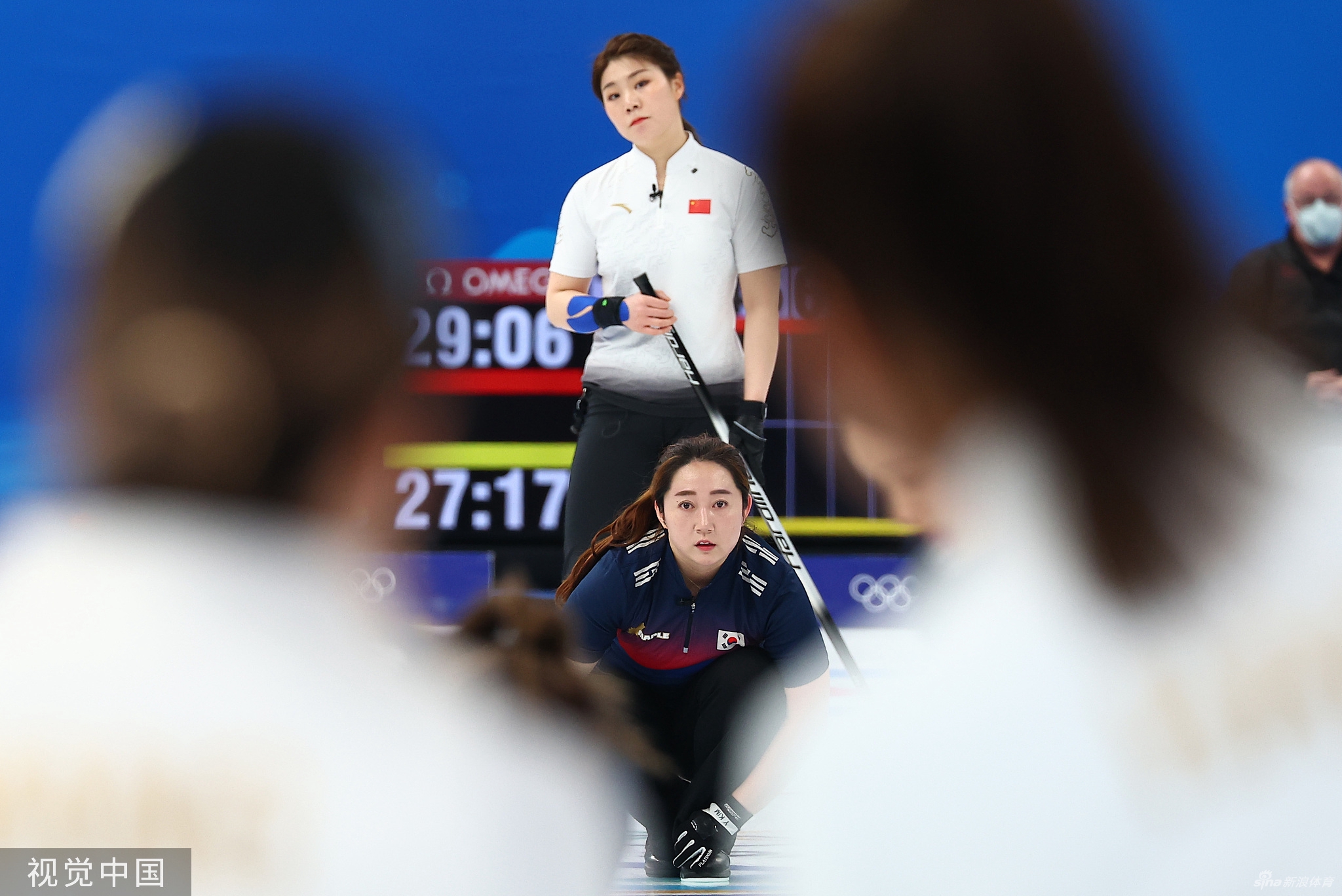 2连胜！女子冰壶中国队6-5击败韩国