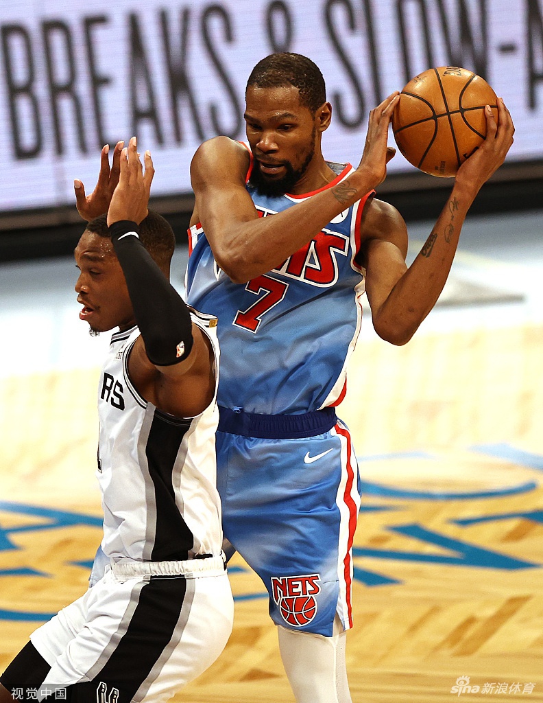 [NBA]马刺116-128篮网 哈登复出砍18分11助攻