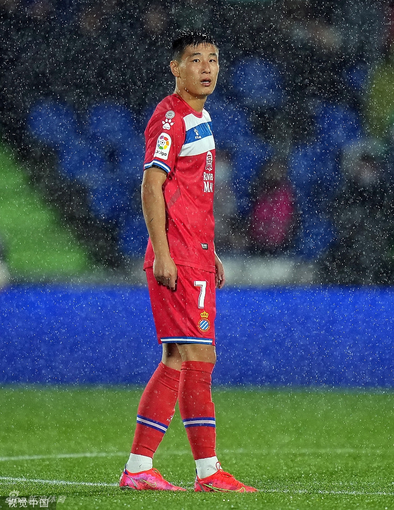 [西甲]西班牙人1-2赫塔菲 武磊89分钟替补上场