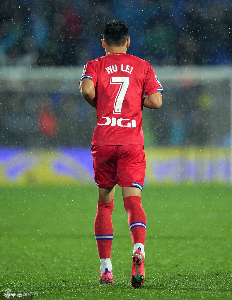 [西甲]西班牙人1-2赫塔菲 武磊89分钟替补上场