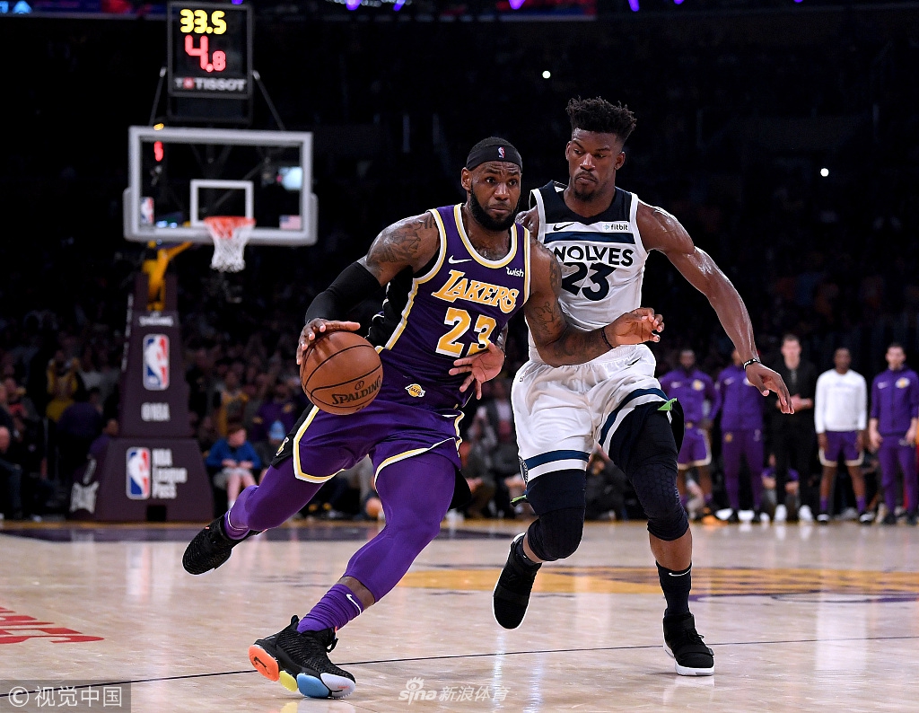 [NBA常规赛]森林狼110-114湖人