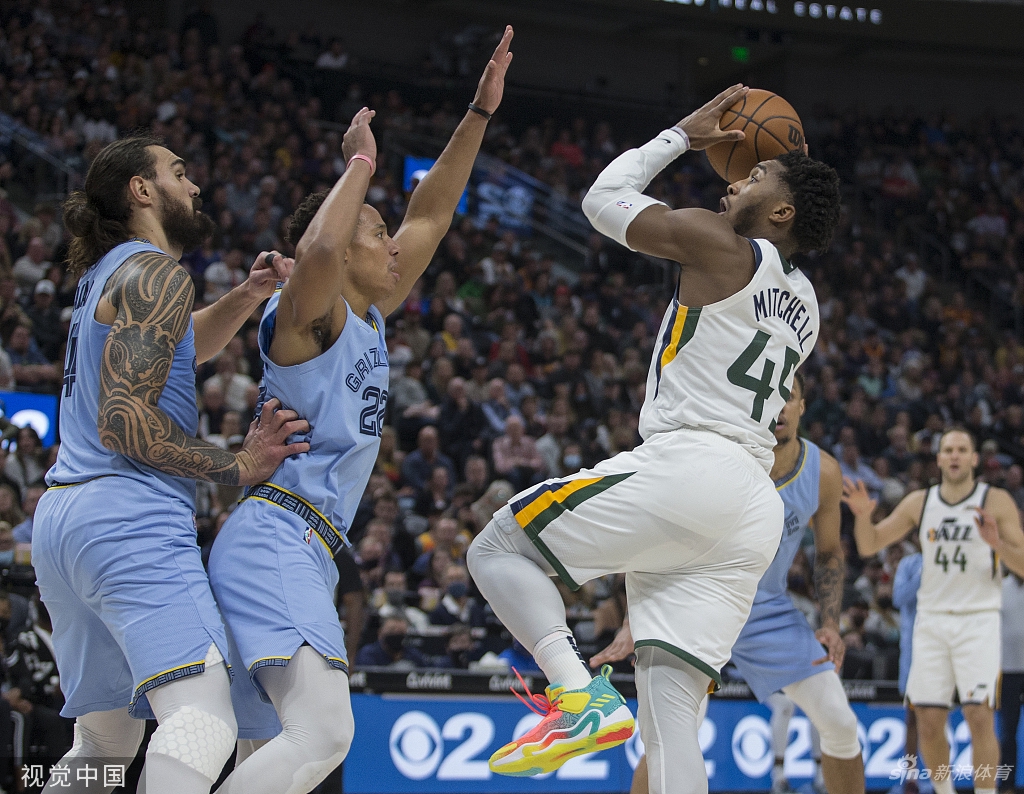 [NBA常规赛]灰熊119-118爵士