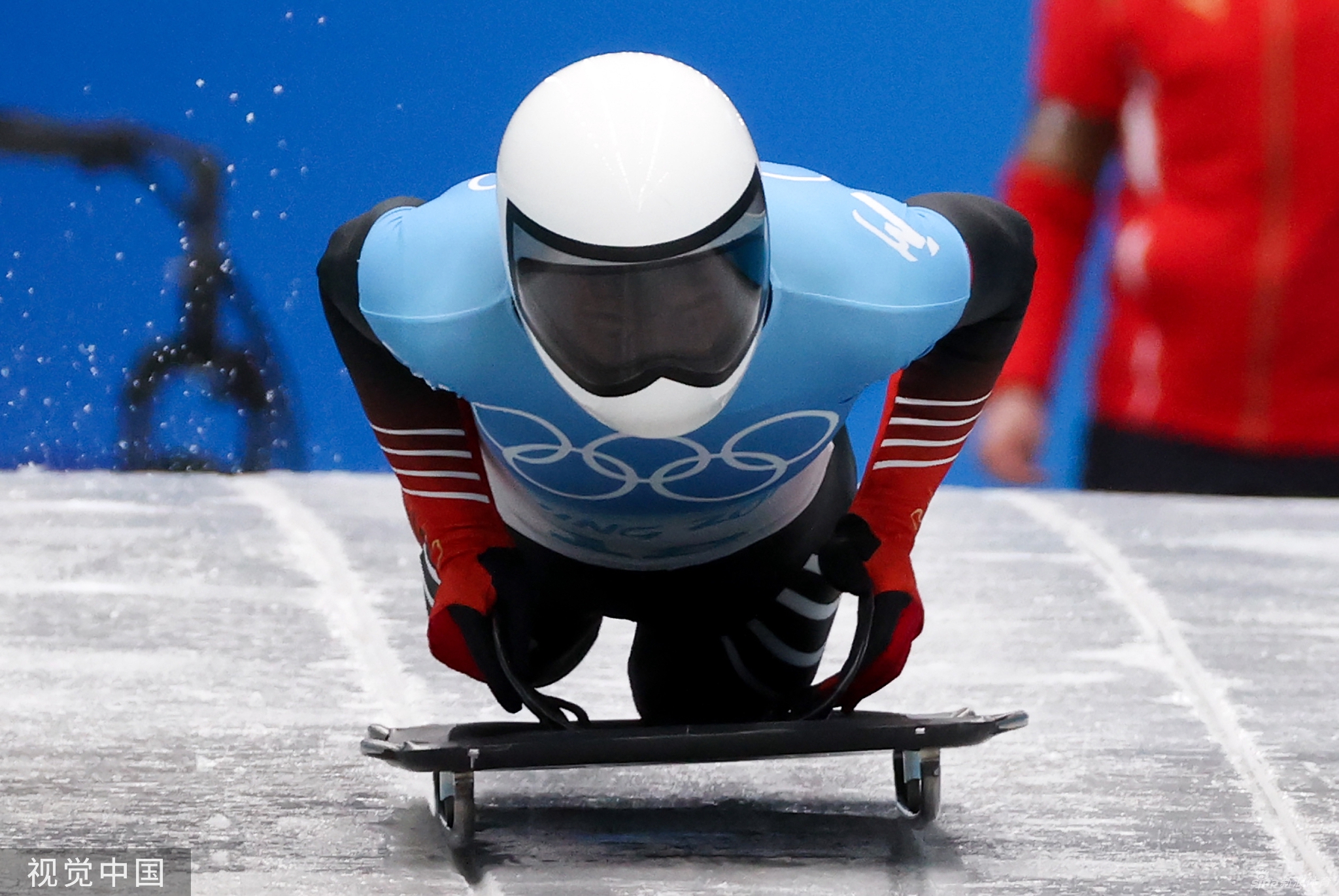 7 铜牌 闫文港 男子钢架雪车