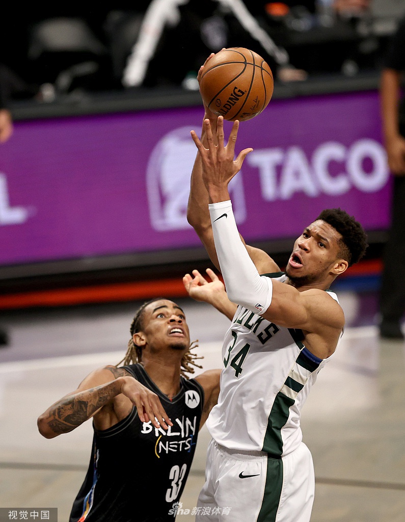 [NBA季后赛]雄鹿108-114篮网 杜兰特49分总分3-2