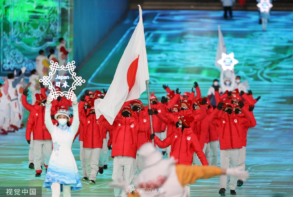 2022北京冬奥会开幕式各国运动员入场