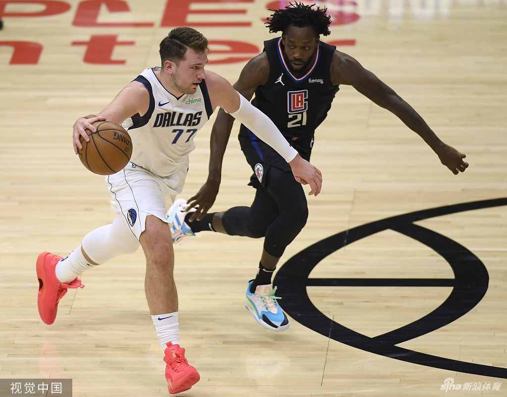 [NBA季后赛]独行侠127-121快船 东契奇39分拿两连胜