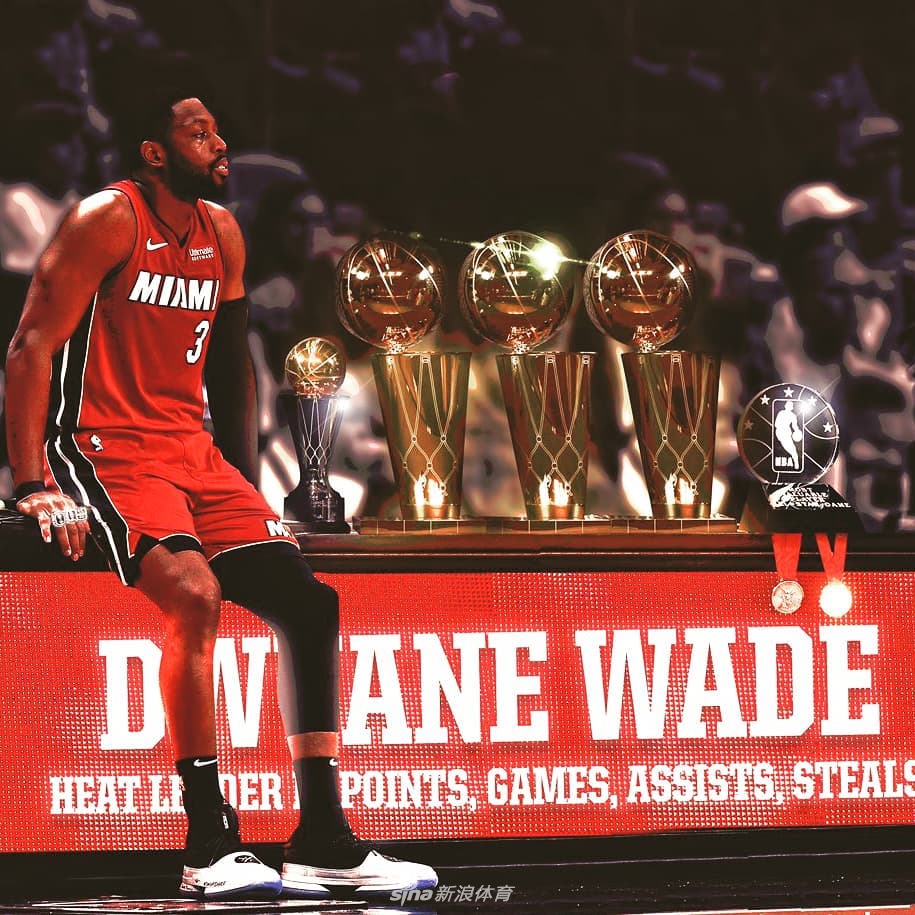 美媒体发海报致敬韦德:最后一舞