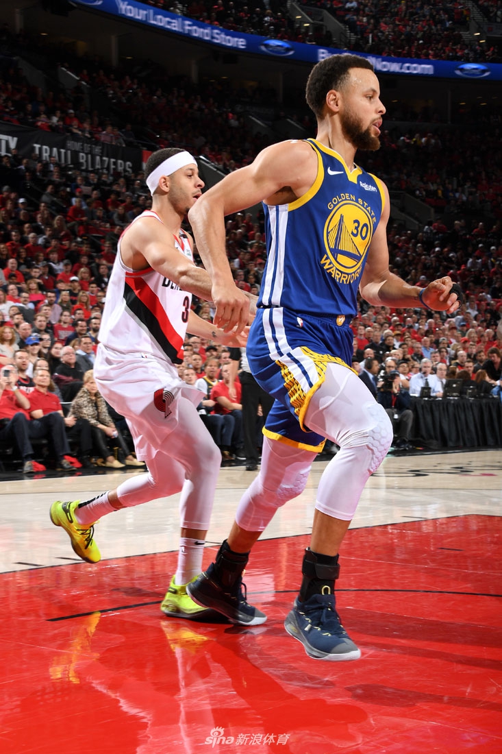 [高清组图]西部决赛G4勇士119-117开拓者