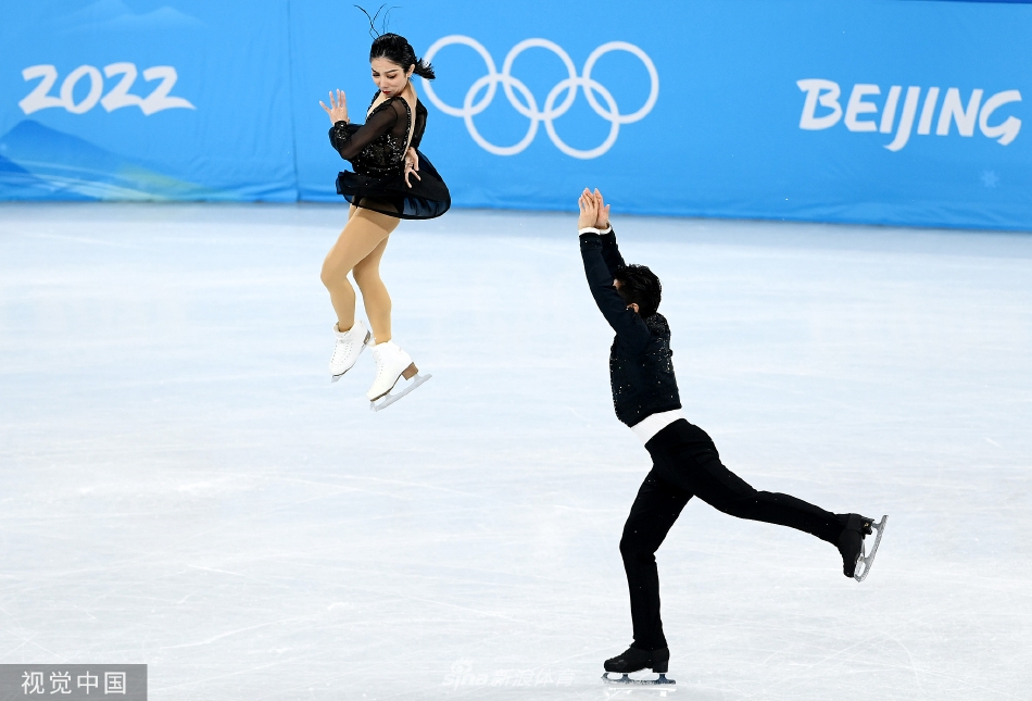 [冬奥花滑]隋文静/韩聪团体赛双人短节目第一