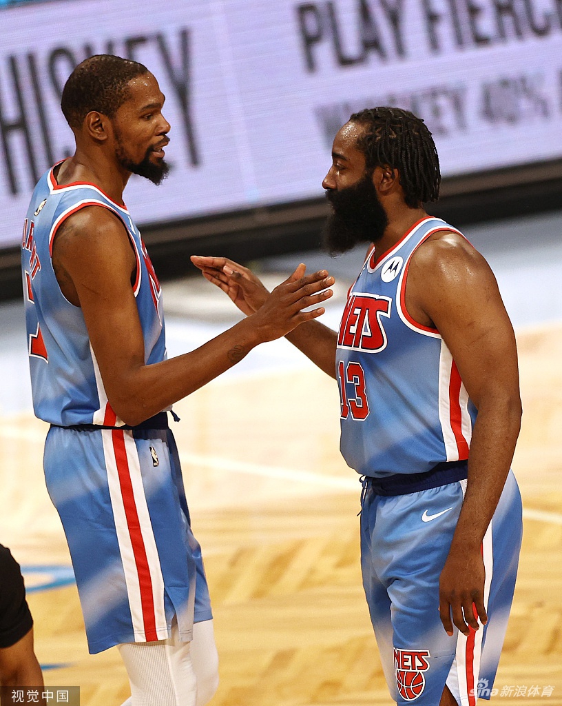 [NBA]马刺116-128篮网 哈登复出砍18分11助攻