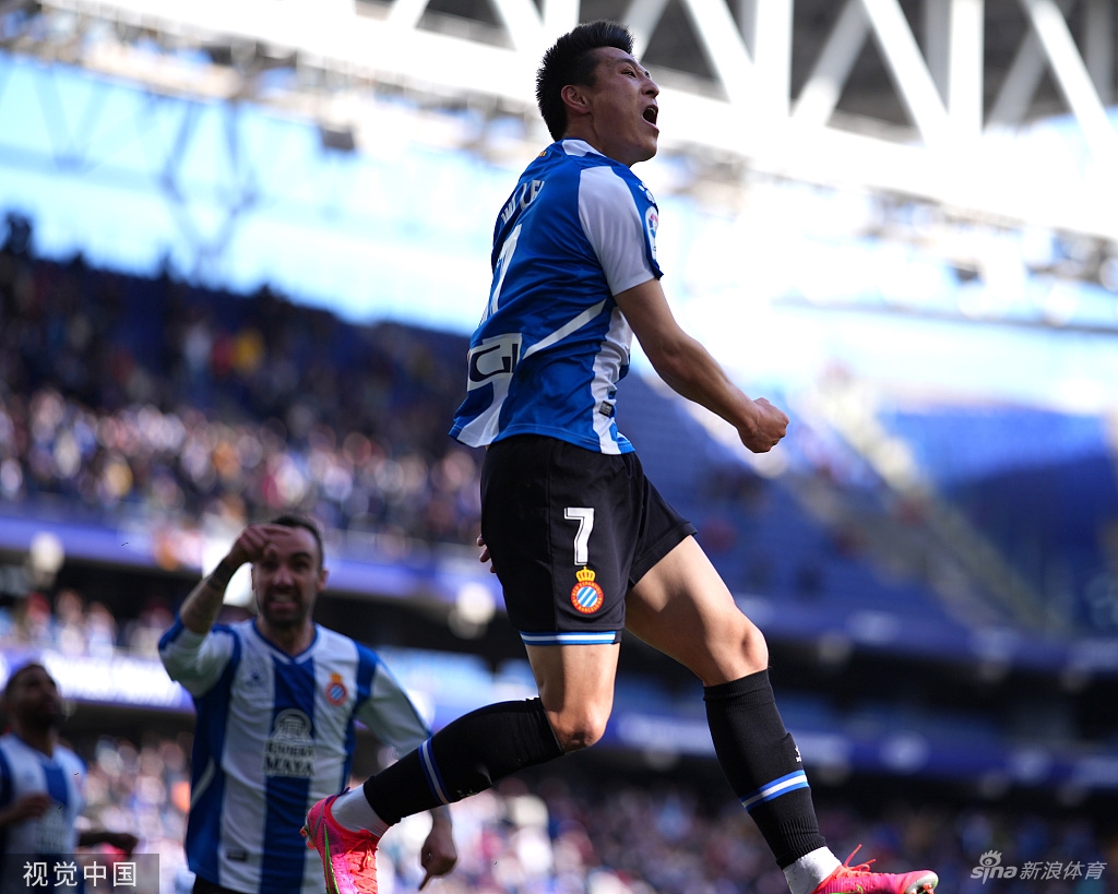 [西甲]西班牙人1-0小胜 武磊替补进绝杀球
