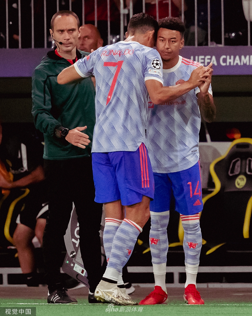 [欧冠]年轻人2-1曼联 C罗破门