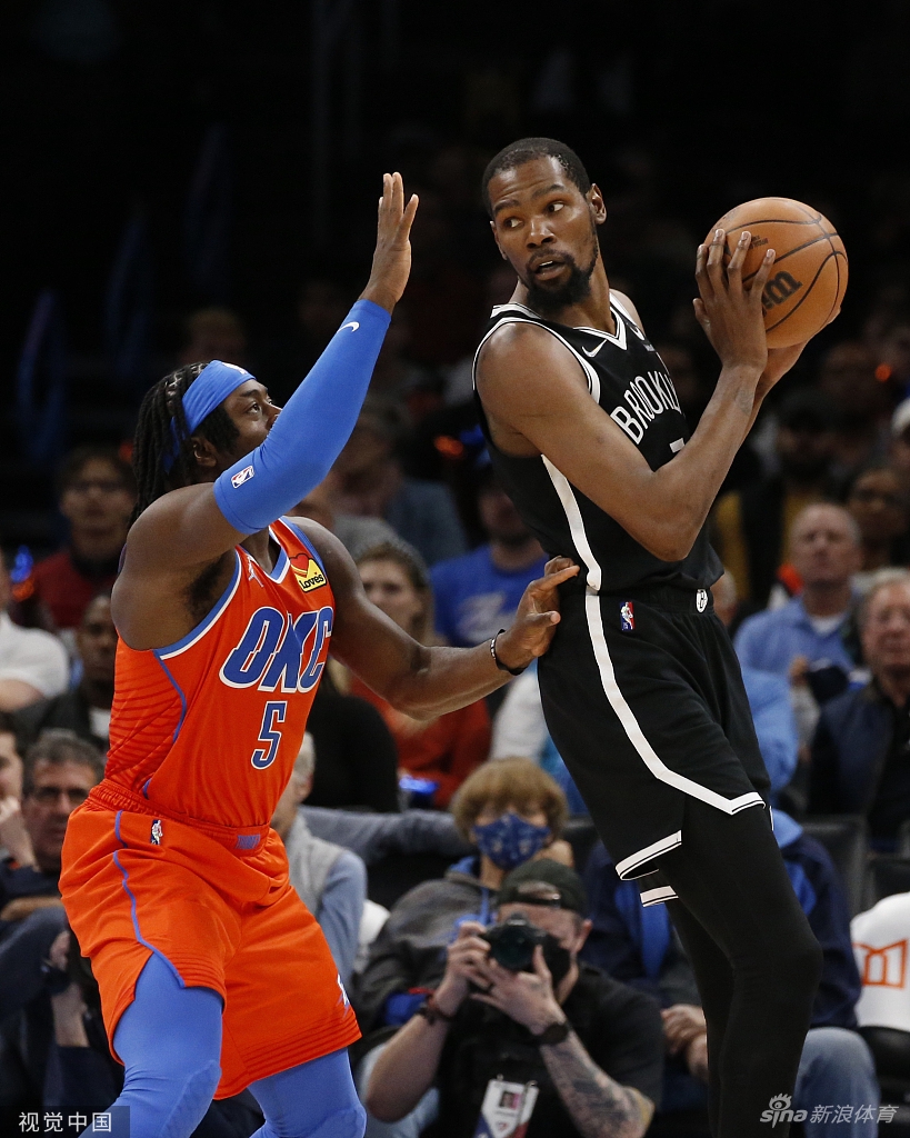 [NBA常规赛]篮网120-96雷霆