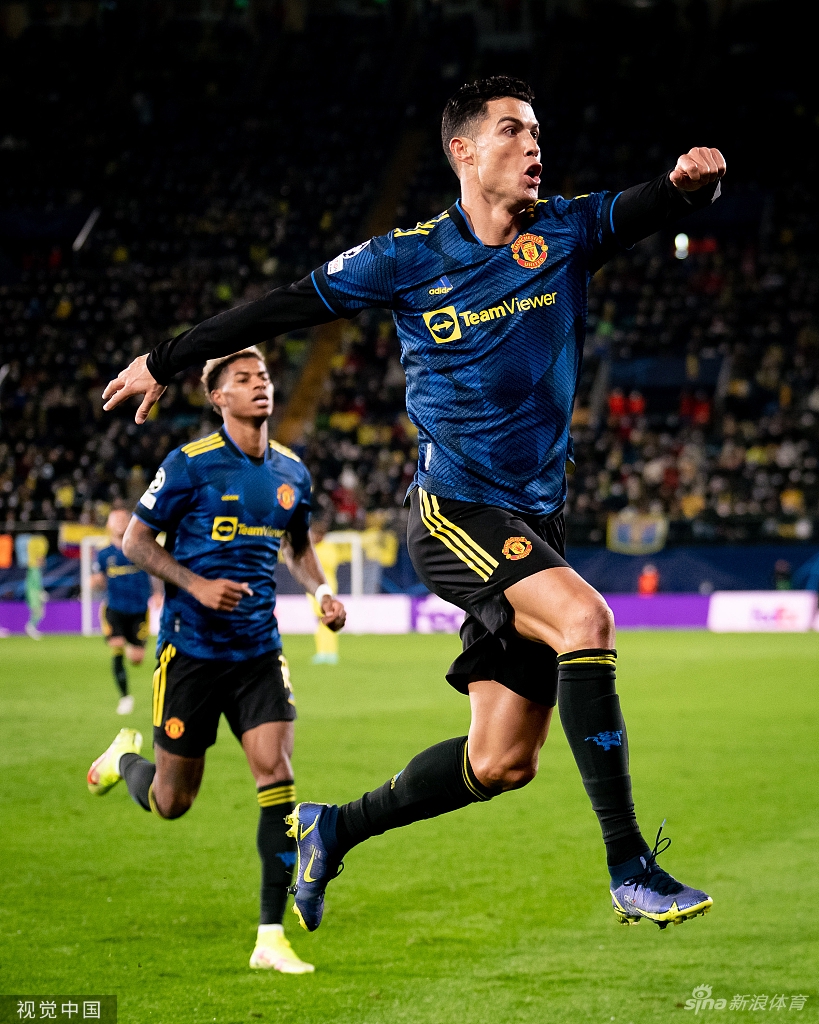 [欧冠]比利亚雷亚尔0-2曼联 C罗桑乔破门