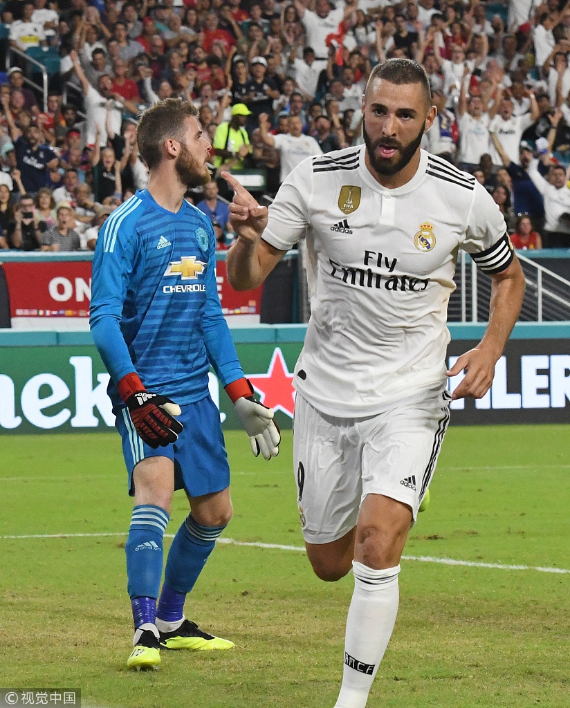 德赫亚无奈本泽马