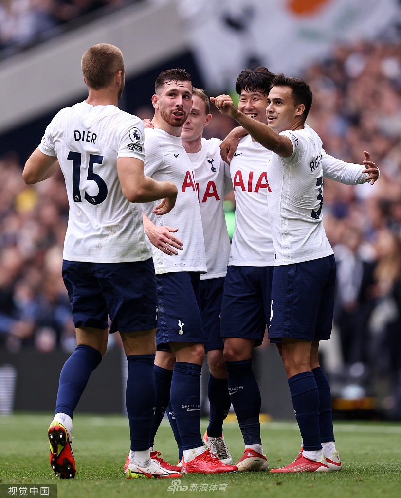 [英超]热刺1-0沃特福德 孙兴O任意球破门