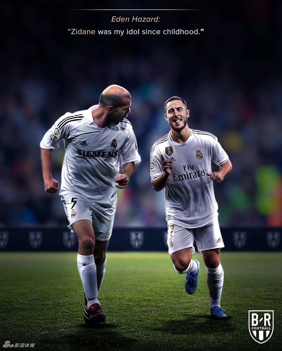 阿扎尔喜欢齐达内