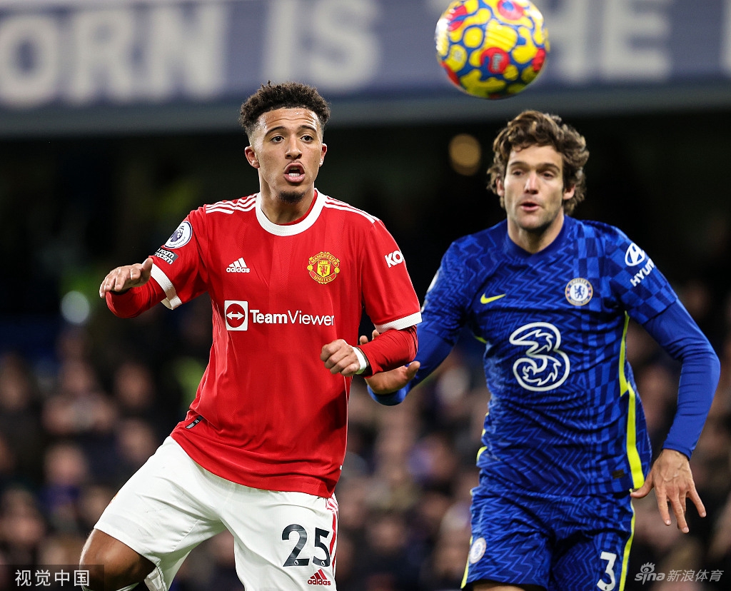 [英超]切尔西1-1曼联 桑乔若日尼奥进球