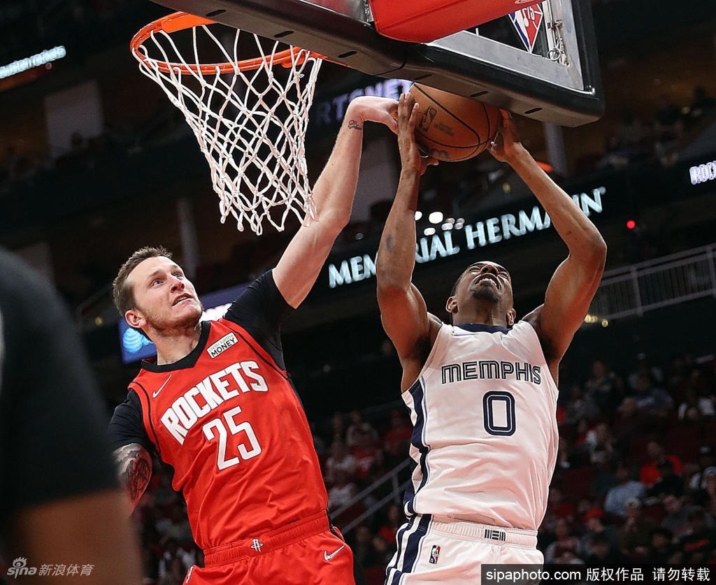 [NBA]灰熊112-123火箭 莫兰特22分难救主