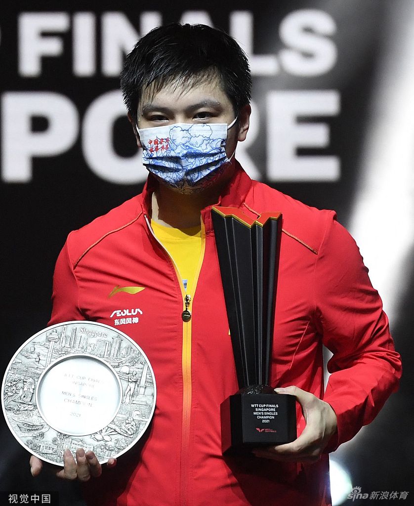 [WTT世界杯]男单夺冠！樊振东4-1张本智和