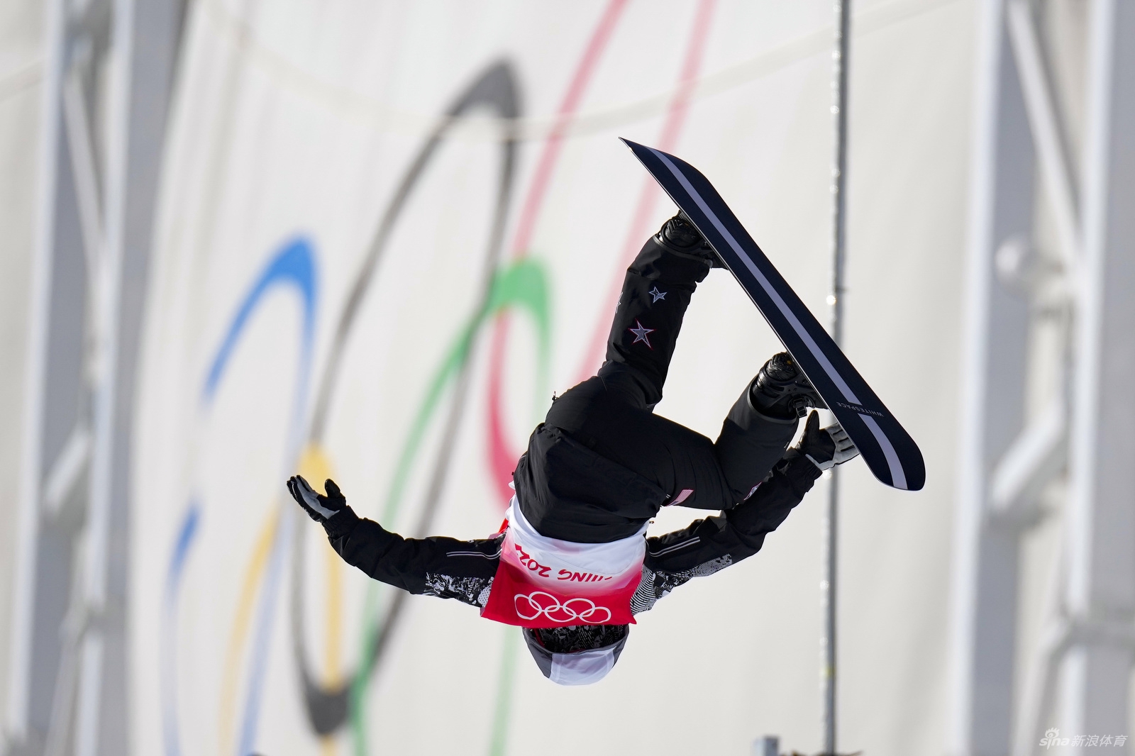 新浪直击肖恩怀特告别冬奥赛场