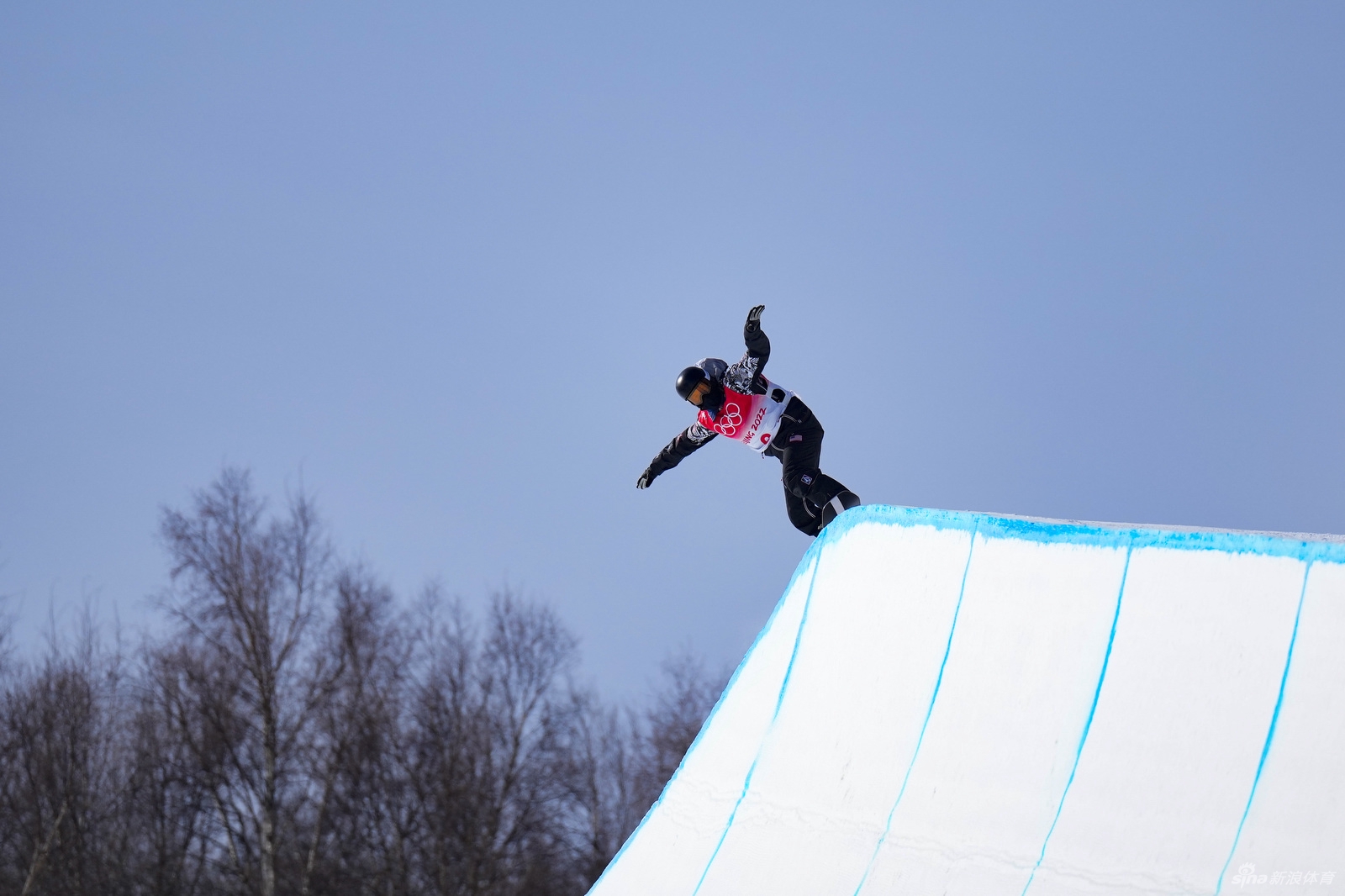 新浪直击肖恩怀特告别冬奥赛场